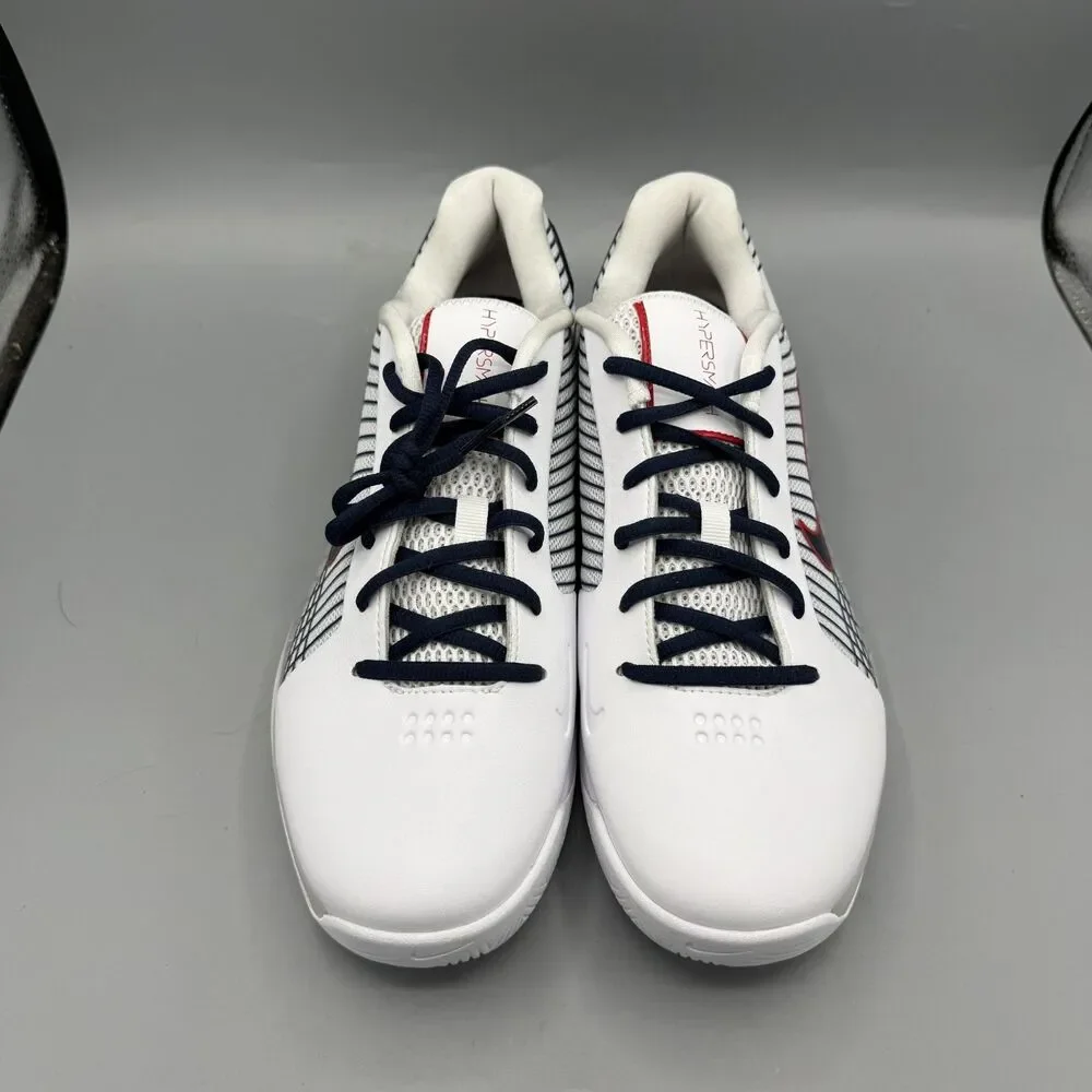 Nike Vapor 12 Hypersmash Tennis Shoes Sneakers Retro Basketball White Size 9.5